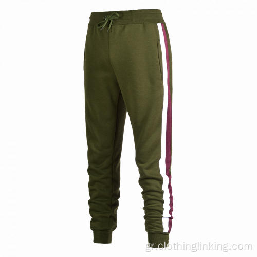 Ανδρικό παντελόνι Stripe Gym Joggers